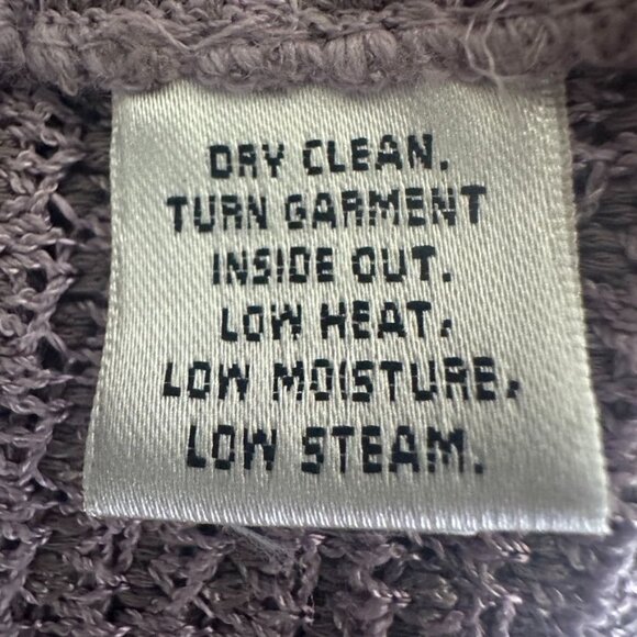 St. John Purple Metallic Textured Tweed Open Front Knit Blazer Jacket Size 12 - Picture 7 of 9